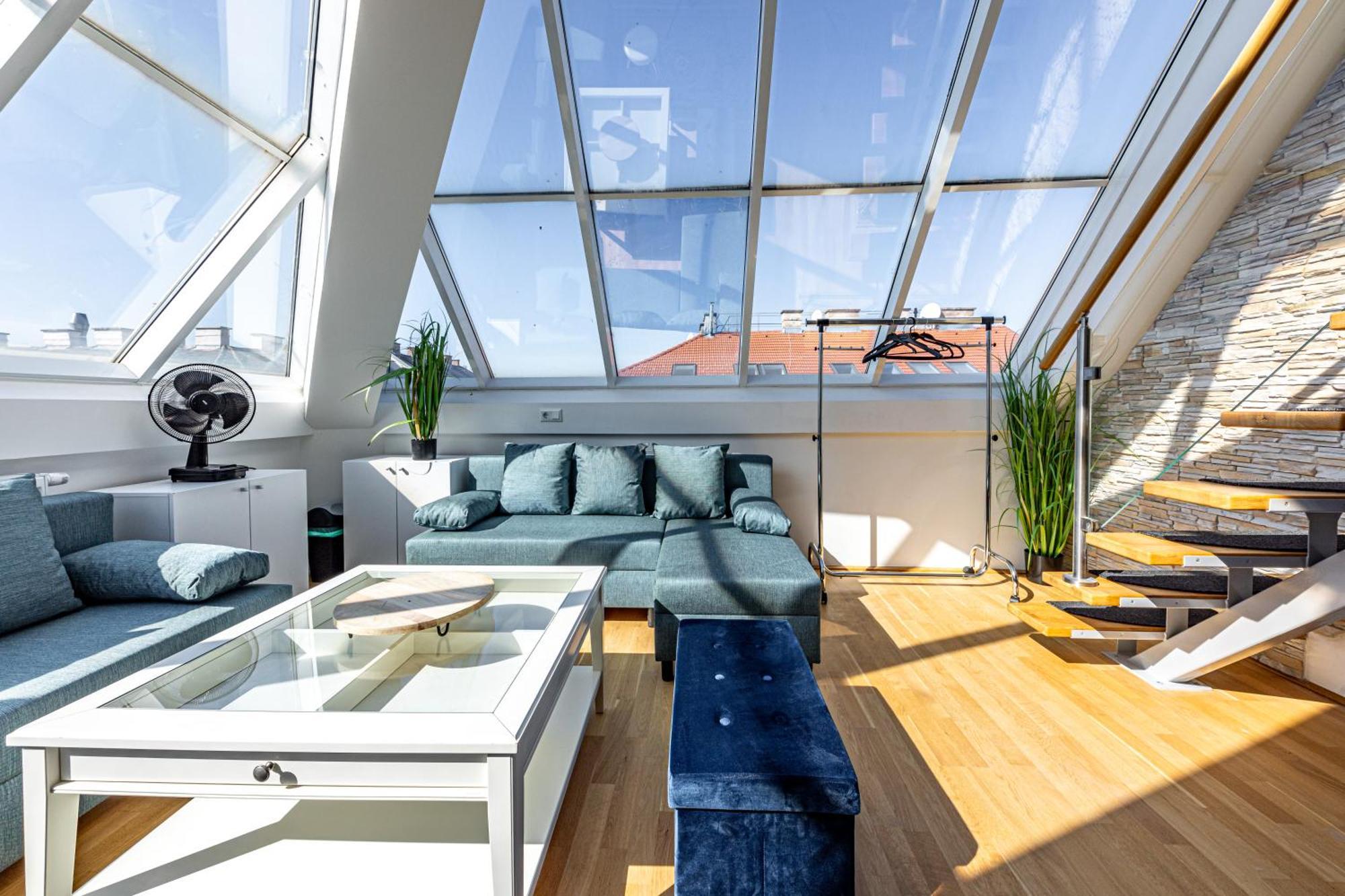 Penthouse Suites By Jr City Apartments Bécs Szoba fotó